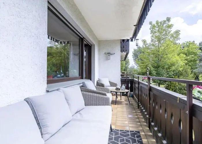 Mit Kamin-sonnendurchflutet-balkon Appartement